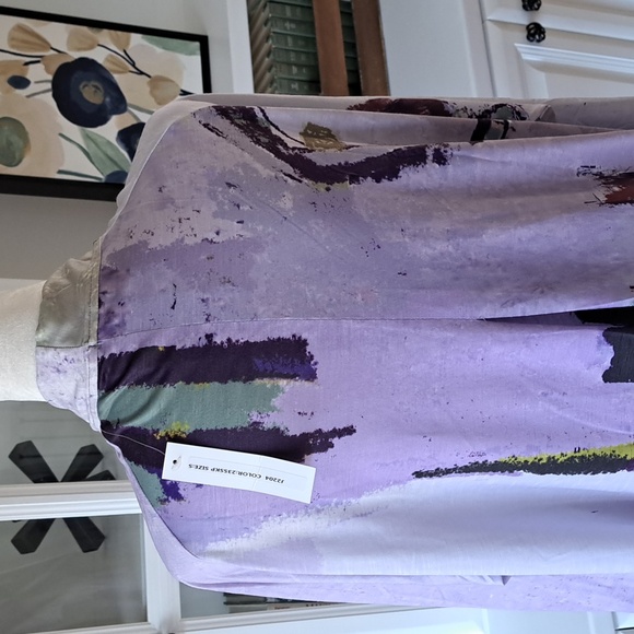 3 Potato Open Cardigan - Colors: Lavenders, Greens, Browns - Size: S - Picture 3 of 9